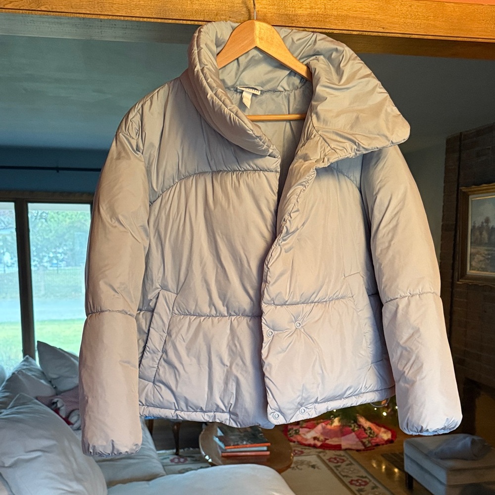 Zella Cropped Cozy Cocoon Puffer
